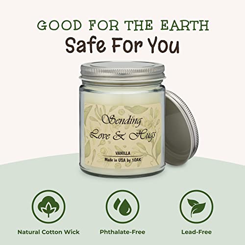 1Oak Vanilla Scented Candles Gifts For Women - Get Well Soon Gifts For Women - Sympathy Gift - Thinking Of You Gift - Condolence Gift - Encouragement Gifts For Women - Cheer Up Gifts For Women #TOP4