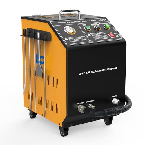 LUTIFIX Dry Ice Blasting Machine, with 5 Different Types of