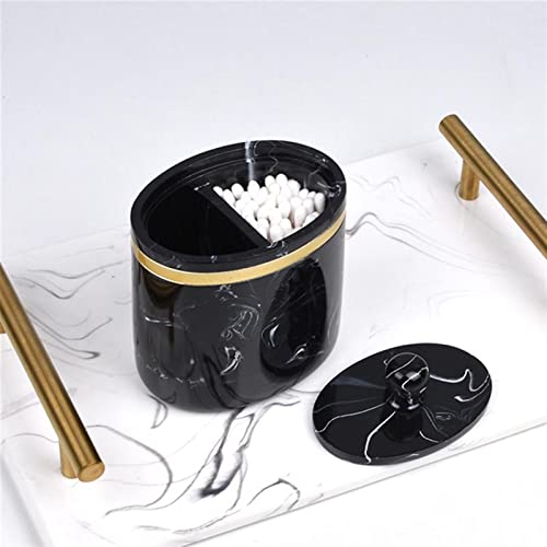 Distributeur de dents portable avec couvercle hermétique et rangement coton