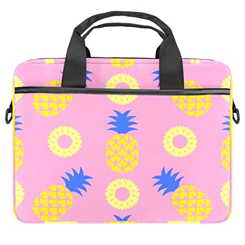 Sac à bandoulière pour ordinateur portable 13 14 pouces housse rose