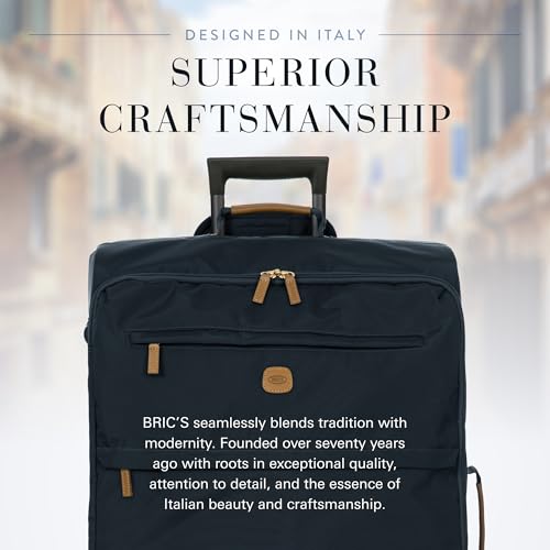 Bric's X-Bag Large Spinner with Frame - 30 Inch - Suitcases with Wheels - Checked Luggage - Navy4