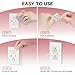 Automatic Fire Prevention Stickers, 18PCS Fire Suppression Sticks Pad for Electrical Outlets&Power Strips, Self-Adhesive Fire Protection Device, No Power Needed,Easy Install Electrical Safety for Home