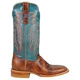 Men's Tan Cowhide Square Toe Boots RW8005-2 by R.Watson