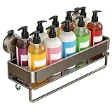 Prise Durable sur Carrelage: Conçue avec une technologie d'aspiration avancée, l'étagère de douche adhère fermement au carrelage et au verre, résistant à l'usure due aux utilisations répétées. Sa structure solide assure une performance durable et fiable. Cette prise durable sur carrelage offre une stabilité à long terme, même dans des environnements humides. L'étagère est idéale pour garder vos articles de douche accessibles et bien rangés, sans risque de chute. La technologie d'aspiration sous