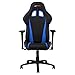 GT OMEGA PRO Sedia da Gioco da Corsa con Supporto Lombare - Sedia da Ufficio Ergonomica in Cuoio con 4D Bracciolo Regolabile e Schienale Reclinabile - Sedile Esport per Racing Console - Blu