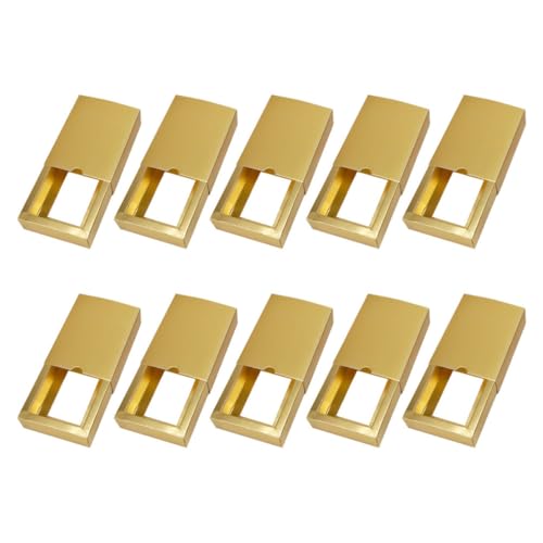 Boîtes cadeaux en papier pour anniversaires et mariages coffrets or pliables KICHOUSE tiroir