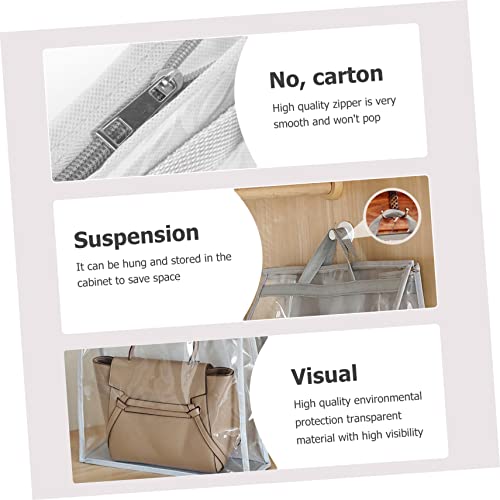 TENDYCOCO Bolsa De Armazenamento Bolsas Transparentes Bolsa Tote Bolsa Organizadora De Sapatos De Vi