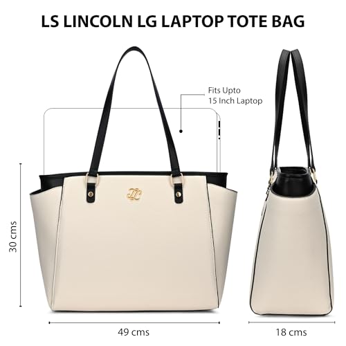 Image of Lavie Signature Women's Lincoln Large Tote Laptop Bag | Tote Laptop Bag for Work | Ladies Purse | Stylish Shoulder Bag | Gift for Women