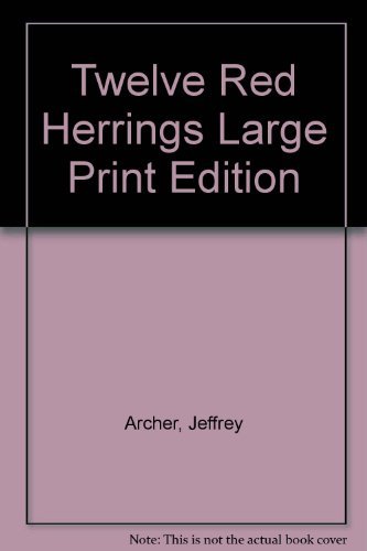 Twelve Red Herrings Large Print Edition B0039WRQTY Book Cover