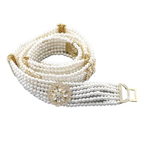 Ceintures en perles pour femme ajustables résolvant le problème des robes trop amples