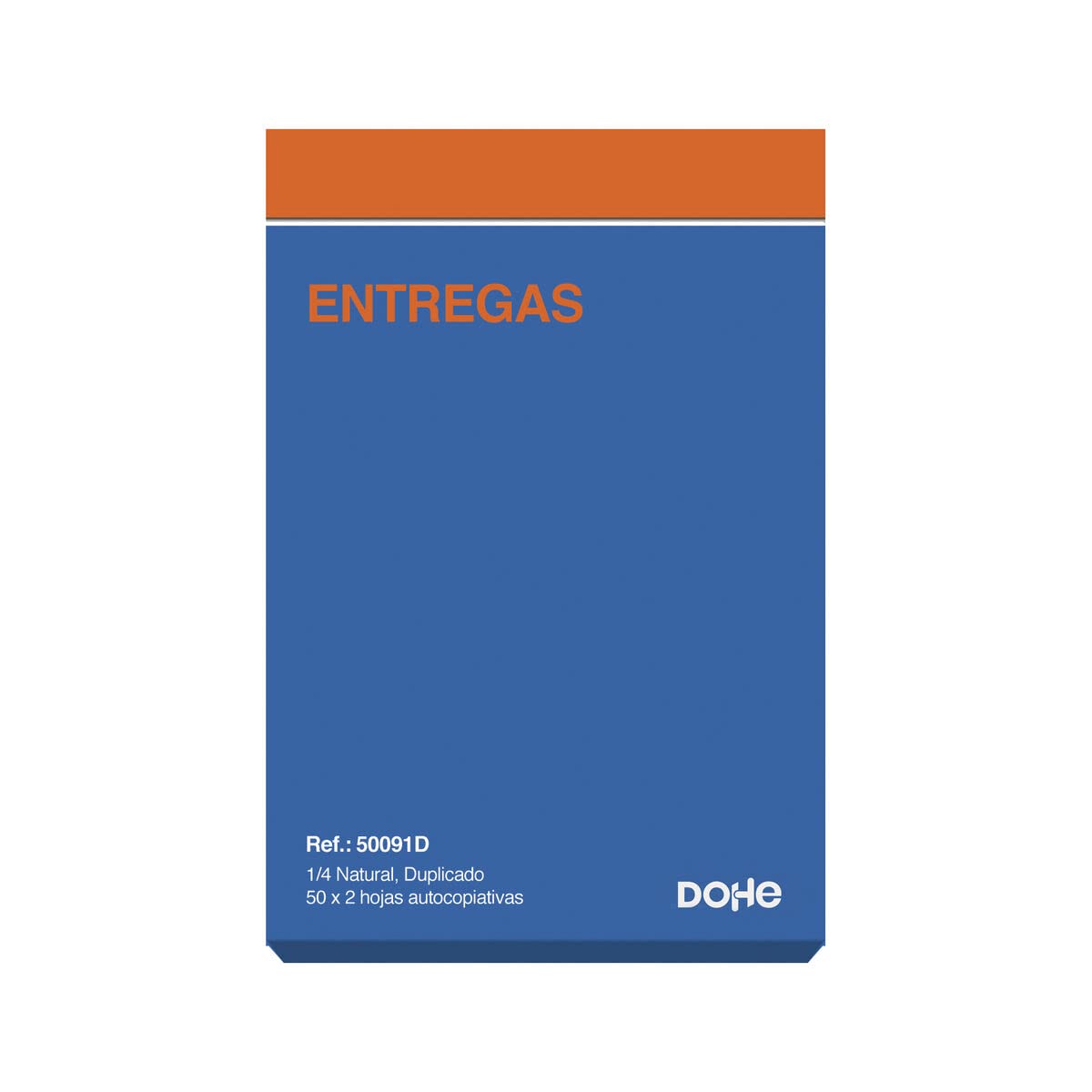 Talonario de Entregas DOHE 50091D 1/4 100 Hojas (10 Unidades)