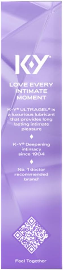 K-Y Ultragel Lube showing doctor recommended formula
