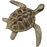 Antique Brass Sea Turtle Miniature Figurines,Animal Tortoise Statue Model Crafts Desktop Ornament Ho