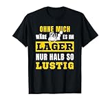 Dieser lustige Fachlagerist Spruch ist eine tolle Idee für die Fachkraft für Lagerlogistik, Fahrer die den Staplerschein besitzen und alle Männer, die ihren Beruf in der Logistik lieben. Perfekt zum Geburtstag und zur Abschlussprüfung.