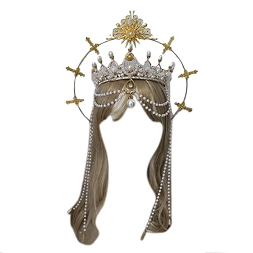 Serre-tête auréole triple pour illuminer vos fêtes d'Halloween et Noël