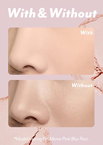 I'm Meme Pink Blur Velvet Cushion Set 01 Ivory | Pink Blur Pact, Wonder Velvet Cushion And Glitter Beam Gift Set #TOP2