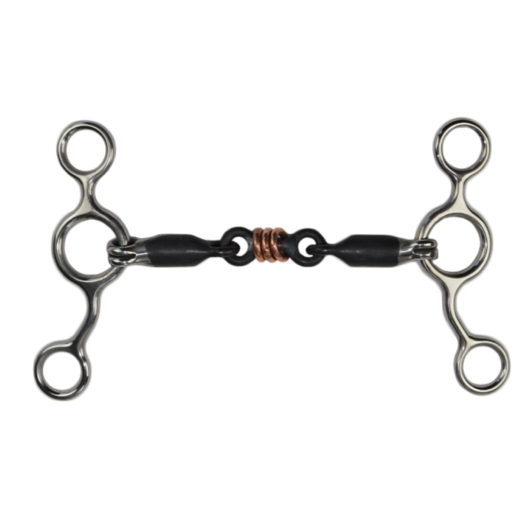 GS Equestrian Tom Thumb Sweet Iron Roller Gag 5" GSEBI712519