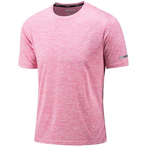 KEFITEVD Men's Quick Dry Athletic T-Shirt Cover