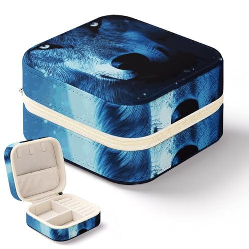 Mini boîte à bijoux pour bagues et colliers compacte et portable