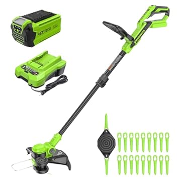 greenworks grass trimmer