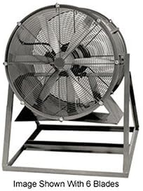 Americraft 30" TEFC Aluminum Propeller Fan With Medium Stand 1/3 HP 6900 CFM