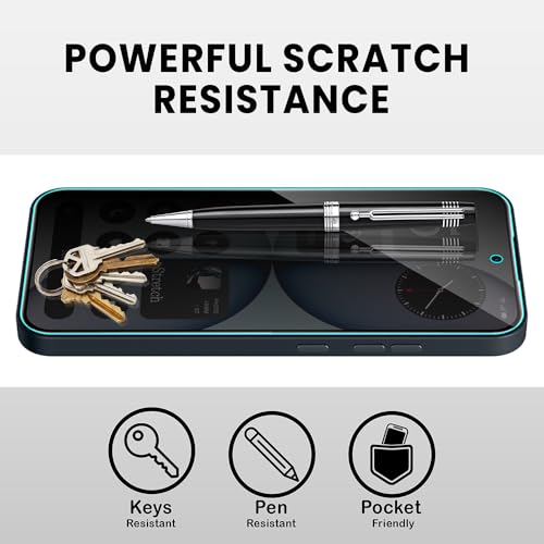 Image of FIRST MART Privacy Tempered Glass for Nothing Phone 4A With Cable Guard & Installation Kit | Anti-Spy 9H Screen Protector, Edge-to-Edge, Case-Friendly | Black