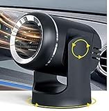 Portable Car Heater, 2023 Upgrade Auto Heater Fan, Car Defogger, Fast Heating Quickly Defrost Defogger 12V 150W Auto Ceramic Heater Fan 3-Outlet Plug in Cig Lighter