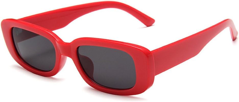 Vintage Rectangle Sunglasses Women Fashion Ocean Film Shades Men UV400