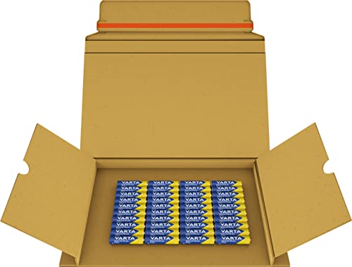 VARTA Industrial Pro AAA Micro Alkaline Batteries LR03-40-pack, Made in Germany, environmentally-friendly packaging