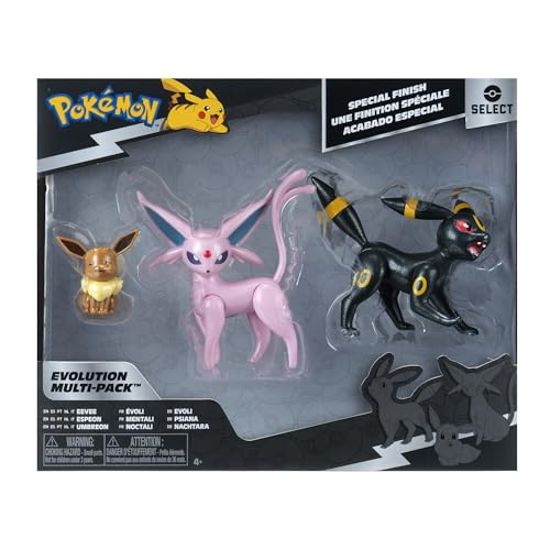 Pokémon Select Evolution Multipack (Eevee #2, Umbreon, Espeon), Figura