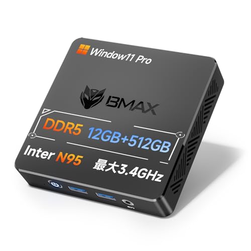 Bmax ミニpc 第12世代 Intel N95搭載 B4mini