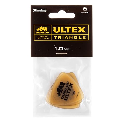 JIM DUNLOP Plektrum Ultex Triangel 1,00mm 12 Stück