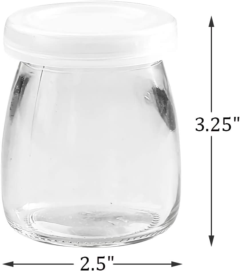 Monboco | lot van 12 glazen yoghurt potten met hermetische deksels | Franse fabricage | voor yoghurt maker & food processors (thermomix, cookeo, etc) | 142 ML / 125G | Gratis uitwisbare pen Monboco | lot van 12 glazen yoghurt potten met hermetische deksels | Franse fabricage | voor yoghurt maker & food processors (thermomix, cookeo, etc) | 142 ML / 125G | Gratis uitwisbare pen