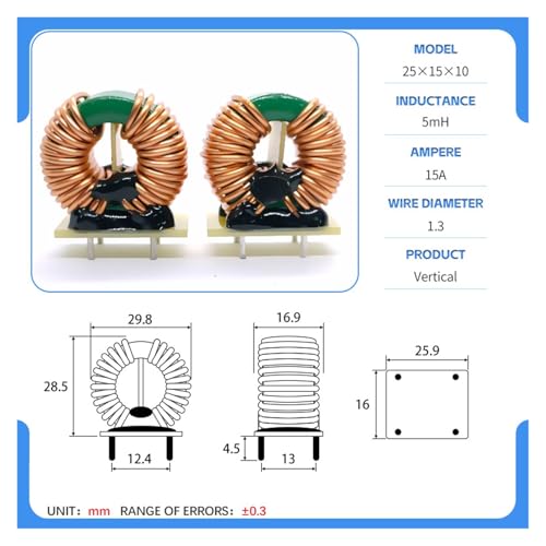 Elimina interferencias con el inductor toroidal de ferrita MnZn para filtrado de CC 2