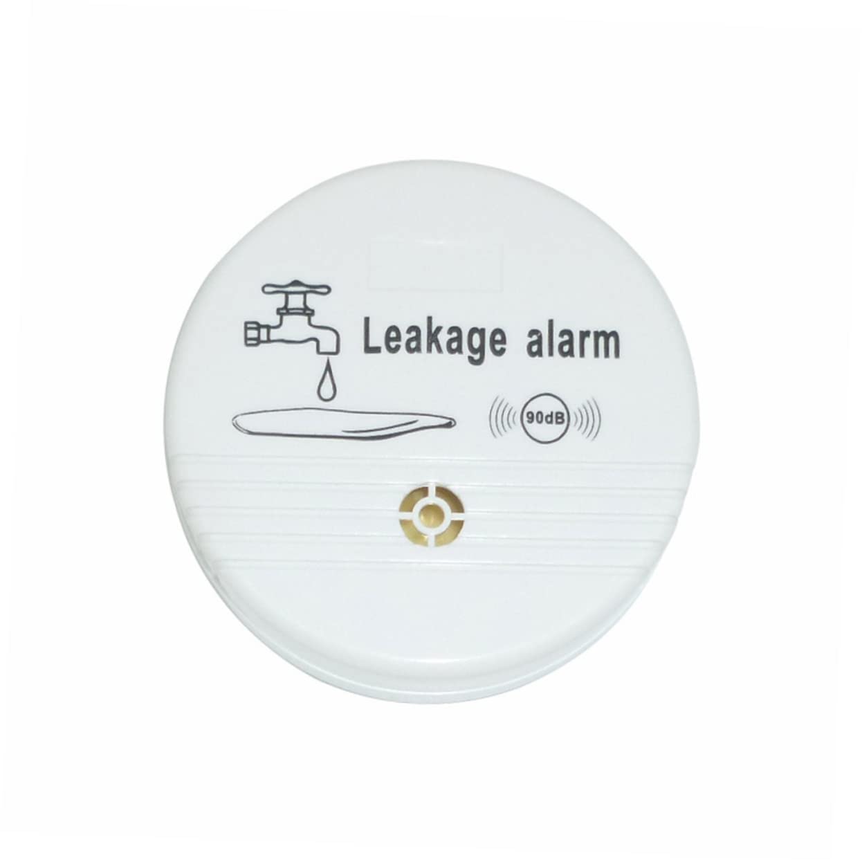 Operitacx 3 Stück Wasserimmersionsmelder Leckage Wasserlecksensor Dein erkennen Feuchtigkeitsmesser Monitor Alarm bei Wasseraustritt Leckalarm Alarmalarm Überlaufalarm Weiß