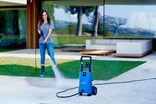 Nilfisk C 110 bar Pressure Washer  Electric Power Washer for Household, Outdoor, Car Washing and Garden Tasks (Blue)