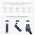 Hidrate Spark PRO Smart Water Bottle – Insulated Stainless Steel – Tracks Water Intake with Bluetooth, LED Glow Reminder When You Need to Drink – Chug Lid, 21 oz, Deep Blue
