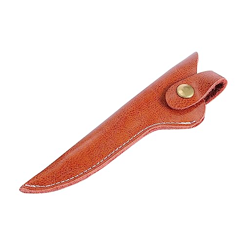 EPIGEIST Professional Leather Scissors Pouch for Hairdressers Leather Storage Bag for Hair Tools Workmanship for Home Salon Use