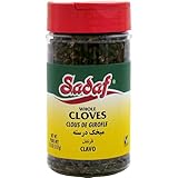 Sadaf Cloves Whole - Whole Cloves for Cooking and Food Flavoring - Clavos de Olor - Kosher - 4.5 Oz Bottle with Shaker Top