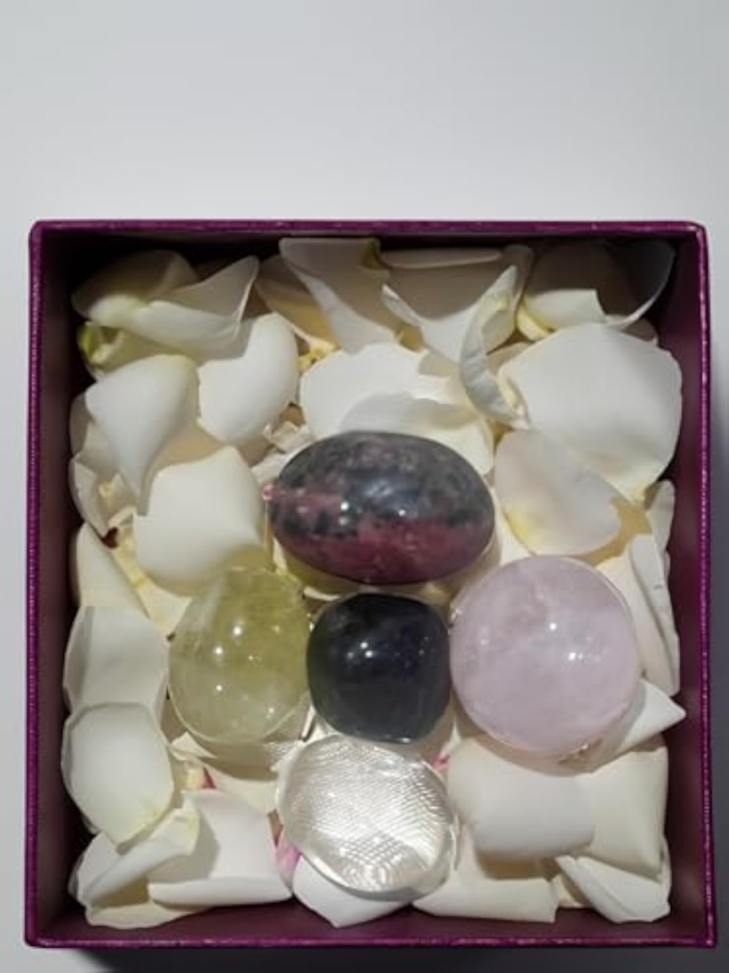 TERRALUXE Natural Marriage Manifestation Kit with Tumbled Stones