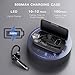 Boytond Bluetooth Headset V6.1,100Hrs Talk Time Wireless Earpiece with Mic for Work,CVC8.0 Noise Cancelling Wireless Earbud, Business Earbud with 500 mAh Charging Case for Trucker/Home/Office Work