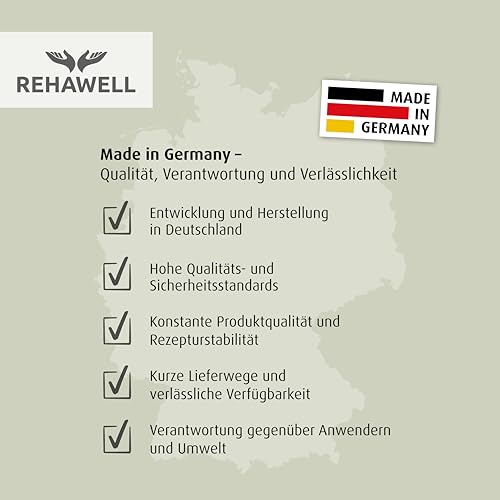 REHAWELL Massagelotion Neutral 1 L – duftfreie professionelle Massagelotion mit Avocadoöl & Vitamin E, vegan, ohne Parabene & Farbstoffe, Made in Germany – für Massageanwendungen