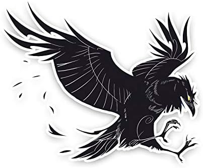 Amazon 車のステッカー 3dクールカラスの装飾ステッカーオートバイアクセサリー高品質ビニールデカール防水16x13cm 車のステッカー Size 16cm X 13cm バイク用ステッカー デカール 車 バイク