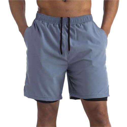 Maillot de bain short pour homme gris en taille XL pour la natation