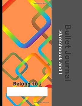 Paperback Bullet Journal: Sketchbook and I (Dot and grid-8.5X11) Book