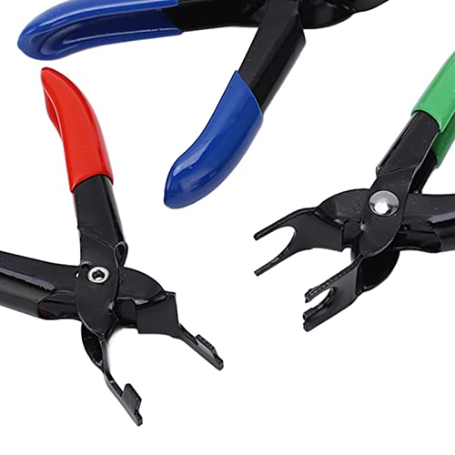 Conjunto de alicates de desconexão de linha de combustível, antiderrapantes, 3 peças, alicates de de
