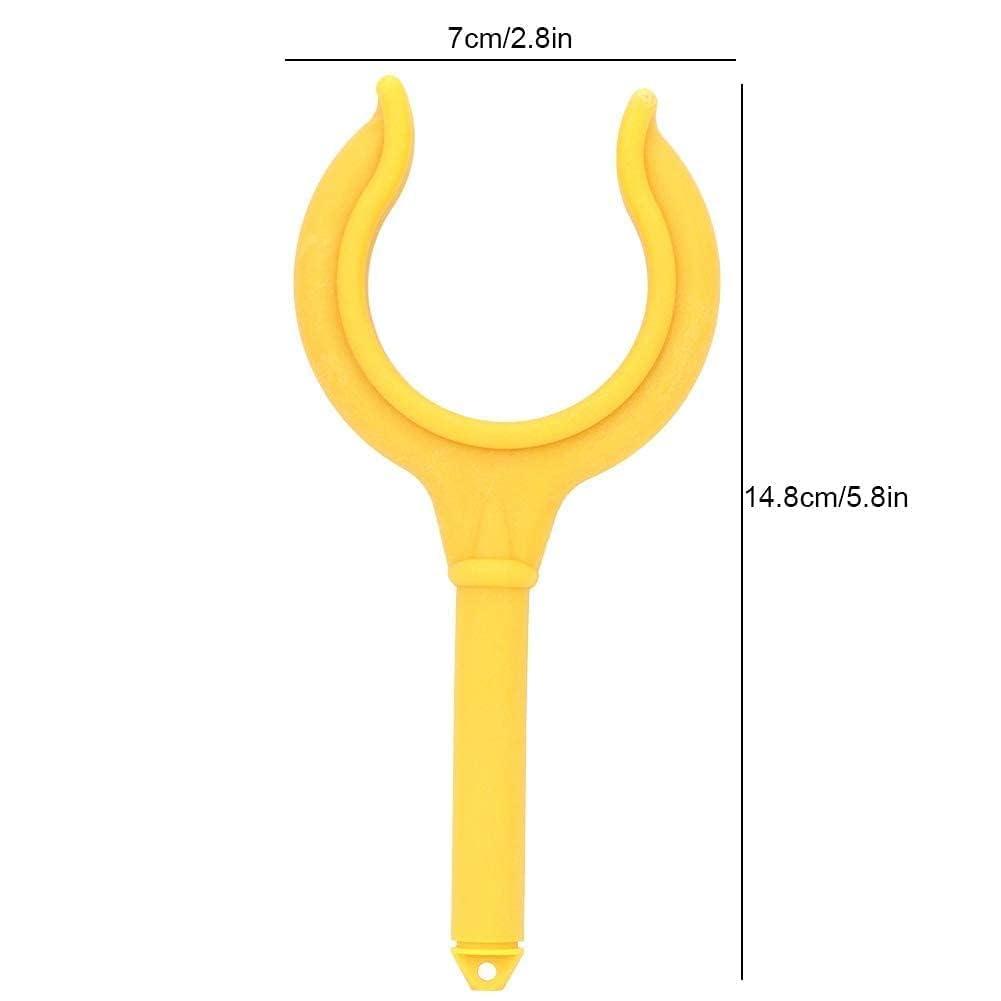 Agatige Blocco per Remo 2 Pezzi Remi per Barche a Remi per Barche a Remi per Barche a Remi per Barche a Remi Accessori per Montaggio Laterale(Giallo)