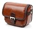 DURAGADGET Bolsa Profesional marrón con Compartimentos para Apeman A60 | A66 |...