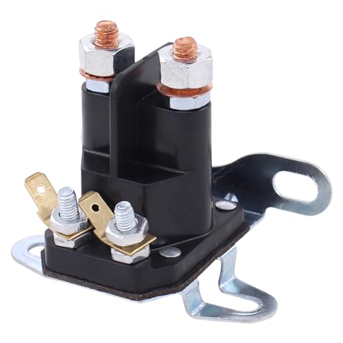Magnetschalter Zündschloss Anlasserrelais Zündschalter Starterrelais Zündstarter Startschalter für Husqvarna MTD Honda Bolens Toro Castelgarden Stiga Murray AYP Briggs Stratton Rasentraktor Rasenmäher