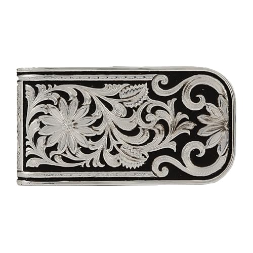 Image of Montana Silversmiths LeatherCut Bitterroot Money Clip